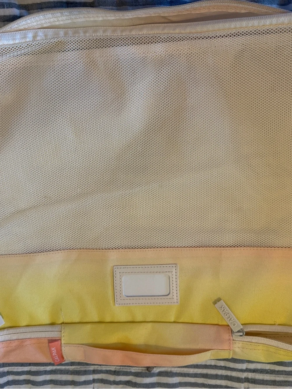 Calpak Sorbet Travel Packing Cubes Set of 3 - Yellow & Peach